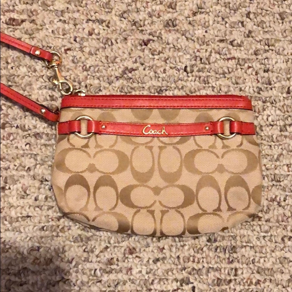 Coach wristlet